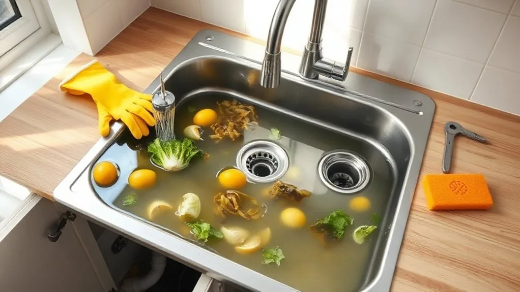 Blocked Kitchen Sink in Crayford | Causes, Fixes & Prevention