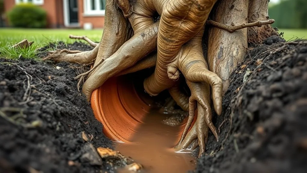 Tree Root Damage in Drains | Detection & Removal in Crayford